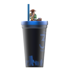 Toy Story 30th Anniversary Woody & Buzz Steel Tumbler