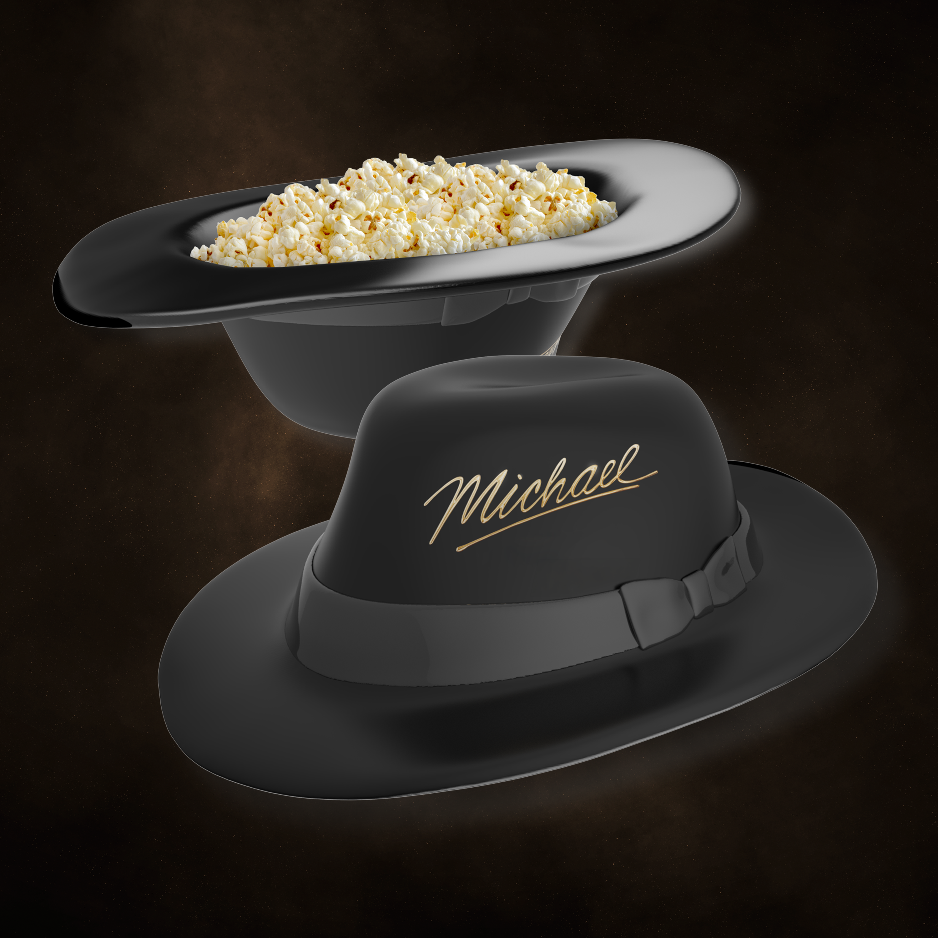 Michael 85oz Fedora Popcorn Container | Marcus Theatres – Only In