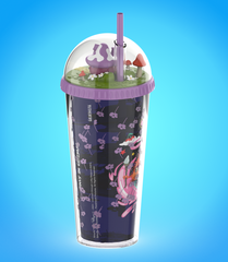 Smurfs 20oz. Smurfette's House Dome Lid Cup