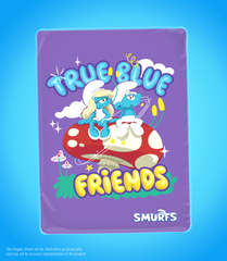 Smurfs "True Blue Friends" Pillow Blanket