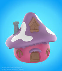 Smurfs 100 oz. Smurfette House Popcorn Bucket