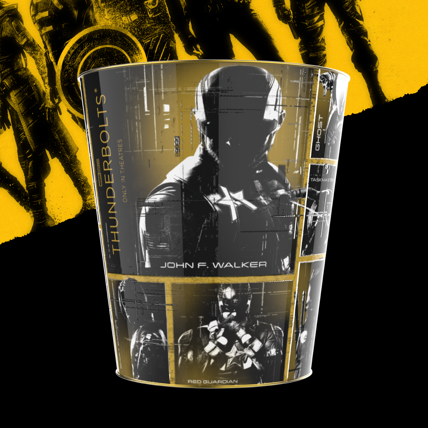 Thunderbolts 130oz Popcorn Bucket Combo