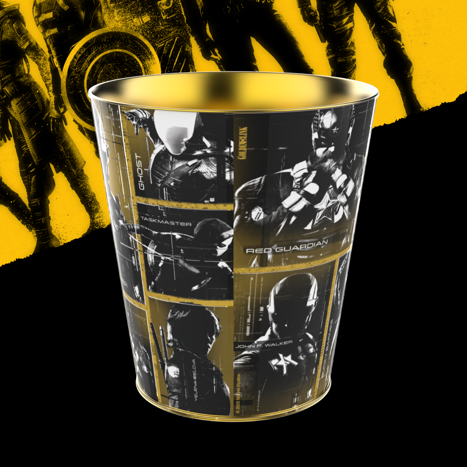 Thunderbolts 130oz Popcorn Bucket Combo