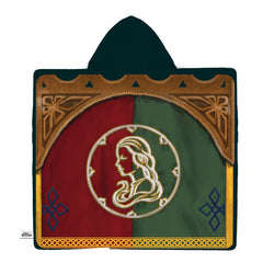 The Lord of the Rings: The War of the Rohirrim - Shieldmaiden Hooded Cape Blanket