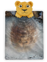 Mufasa - Cub Mufasa Plush Pillow Blanket