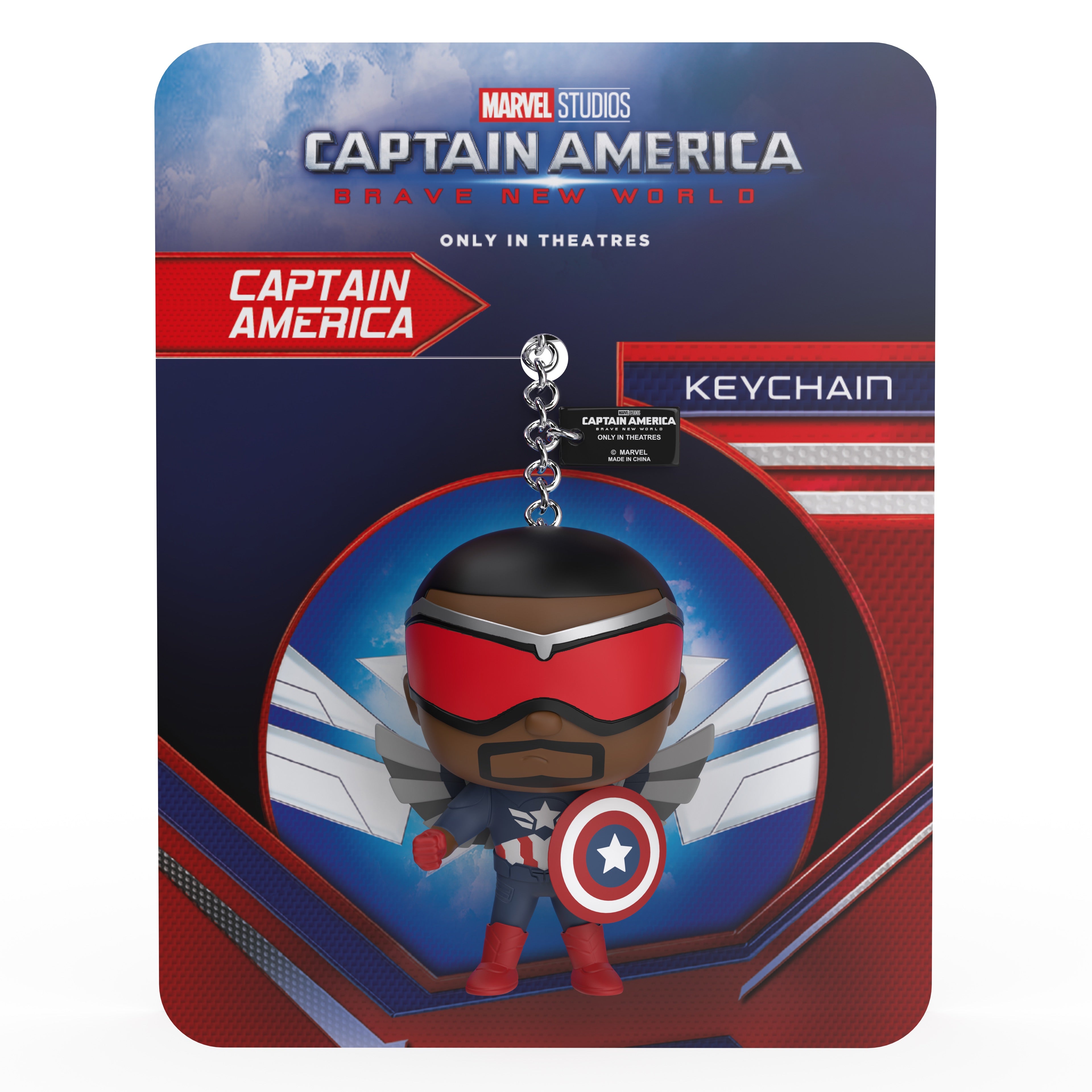 Captain America: Brave New World - Captain America & Red Hulk Keychain Set