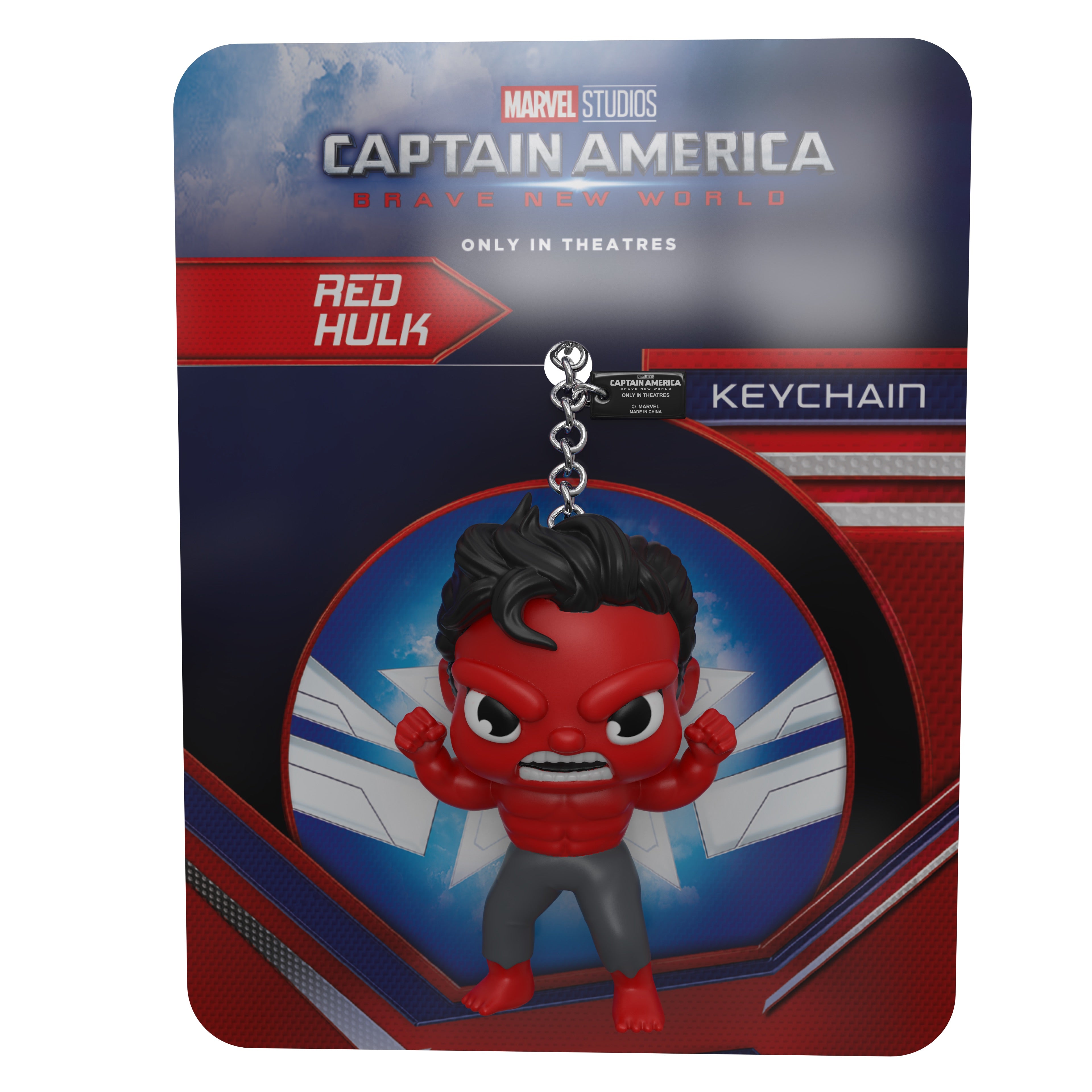 Captain America: Brave New World - Captain America & Red Hulk Keychain Set