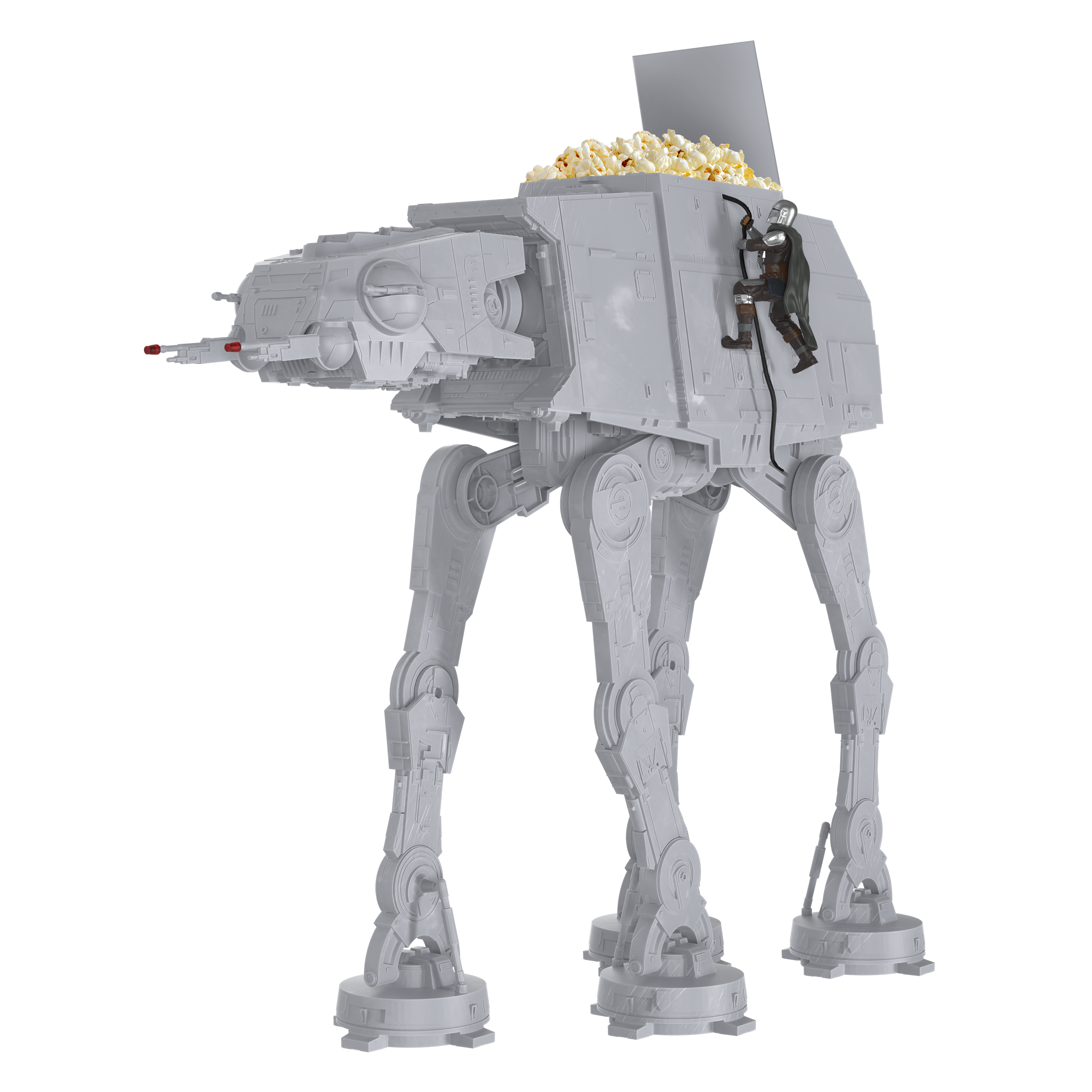 Star Wars: The Mandalorian and Grogu 85oz Giant AT-AT Popcorn