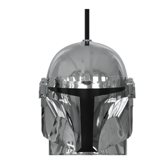 Star Wars: The Mandalorian and Grogu 32oz Mandalorian Helmet Electroplated Bottle