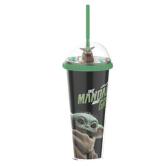Star Wars: The Mandalorian and Grogu 20oz Double Wall Cup with Grogu Dome Lid