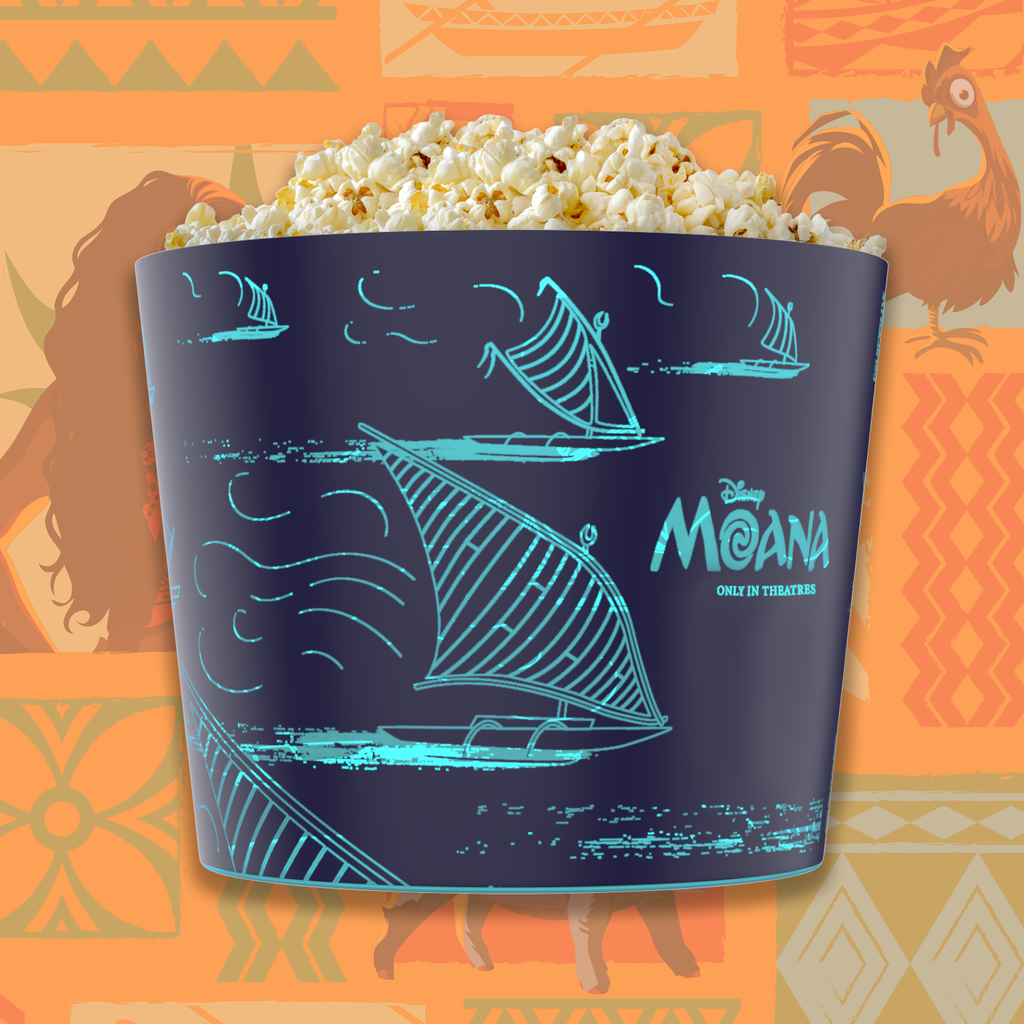 オーダー商品 Another ∝ SEA DROP ∝  moana Moana 130oz Outrigger LED Popcorn Bucket – Only In Theatres