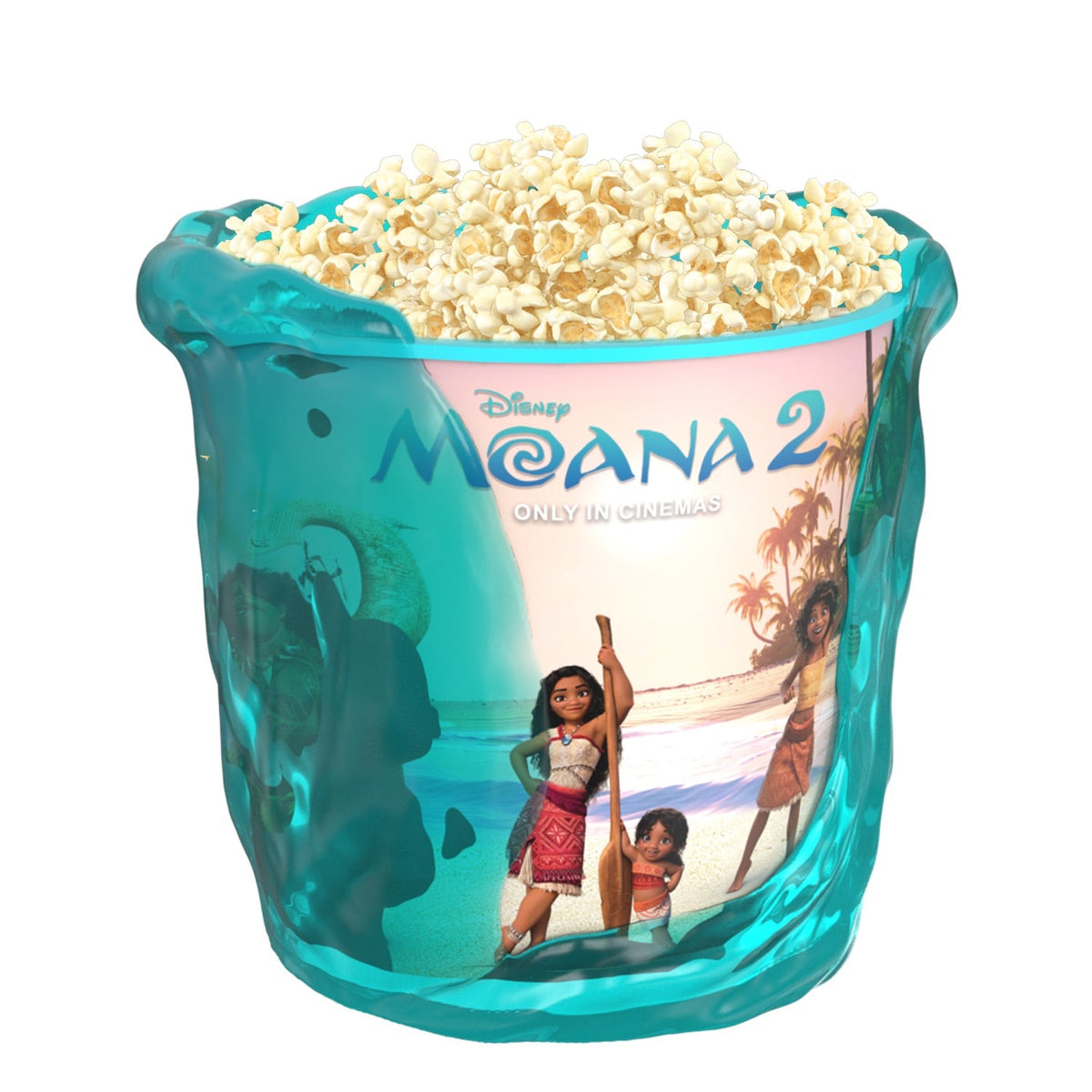 Moana 2 Peek-a-Boo Popcorn Bucket