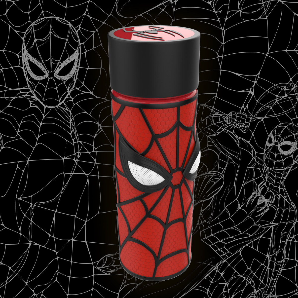Spider-Man: Brand New Day 32oz Molded Textured Bottle