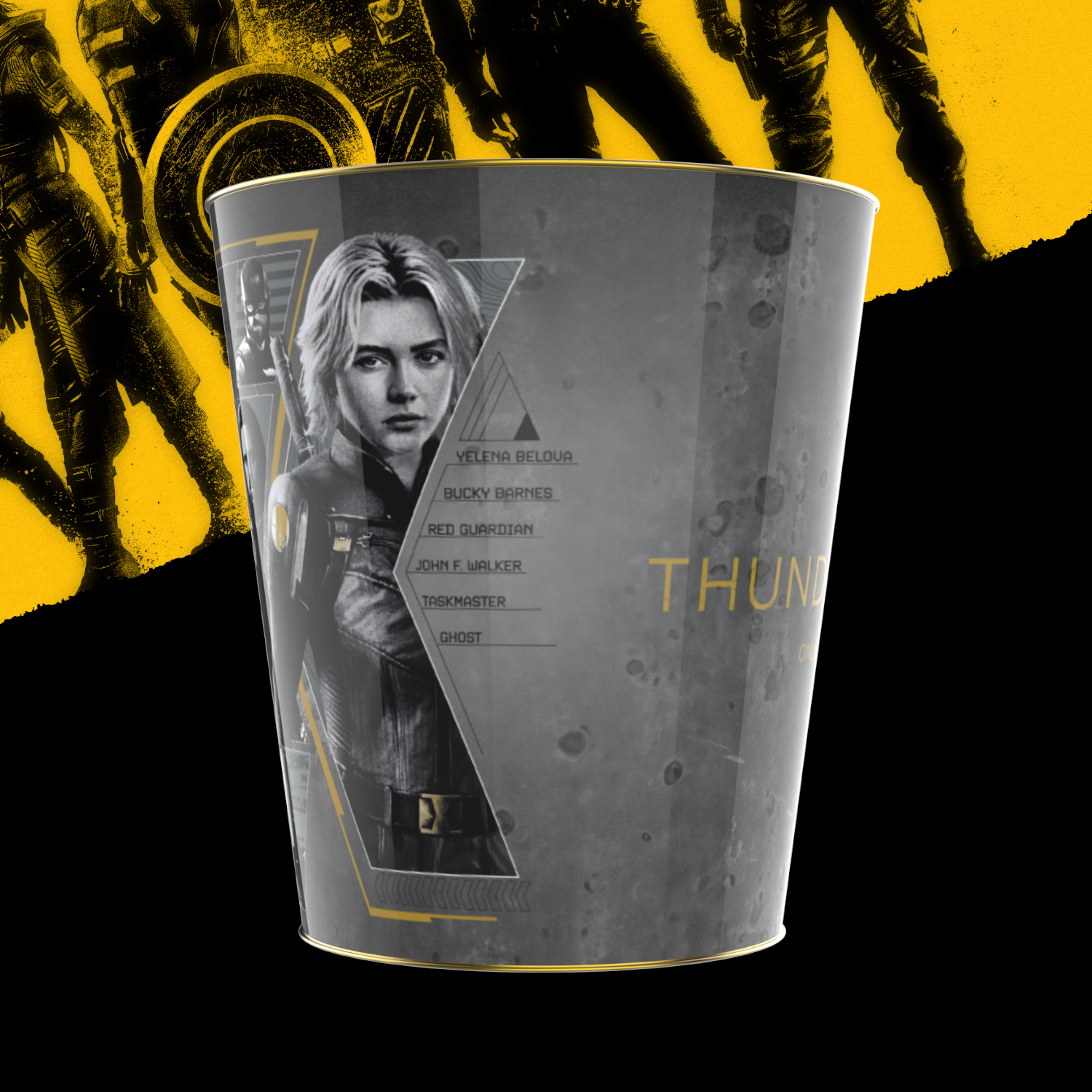 Thunderbolts 130oz Popcorn Bucket Combo