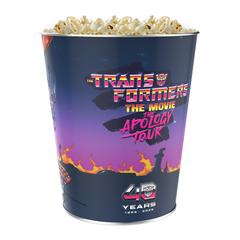 Transformers: The Movie - The Apology Tour 130oz Popcorn Bucket